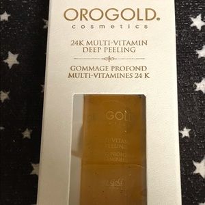 Orogold deep peeling NEW NEVER USED